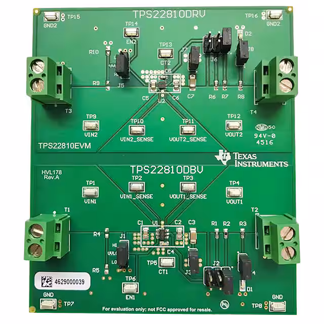 TPS22810EVM Texas Instruments  Cartes et kits d'évaluation et de démonstration